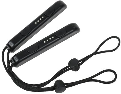 1 Paar J Oy Con Gamepad Handvat Slot Wrist Strap Lanyard Voor Ns Schakelaar Gamer Polsband Hand Touw Video games Accessoires # BL5 zwart