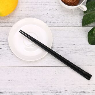1 Paar Japanse Eetstokjes Alloy Antislip Sushi Chop Sticks Set Chinese Paar Japanse Eetstokjes Legering Non-slip Sushi Chop D