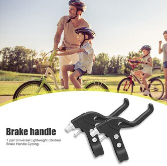 1 Paar Kids Fiets Remhendels Rem Handgrepen Fietsen Draagbare Stofdicht Fietsen Onderdelen Voor Kinderen Fiets 7/8 Diameter