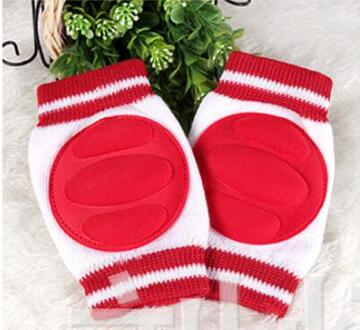 1 Paar Kids Veiligheid Kruipen Elleboog Kneepad Kussen Peuters Baby Meisjes Jongens Knee Pads Protector Veiligheid Mesh Baby Been Warmer rood