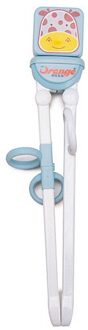 1 Paar Kinderen Kid Learning Training Eetstokjes Leuke Cartoon Dier Siliconen Eetstokjes Chinese Chopstick Leerling Easy Fun 06