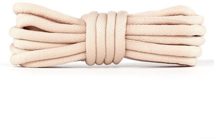 1 paar/Klassieke Ronde Schoenveters Vrije Tijd Sport Schoen veters Outdoor Mannen En Vrouwen Schoenveter Mode Multi Kleur Beige