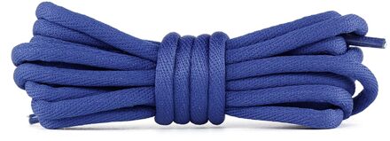 1 paar/Klassieke Ronde Schoenveters Vrije Tijd Sport Schoen veters Outdoor Mannen En Vrouwen Schoenveter Mode Multi Kleur Blauw