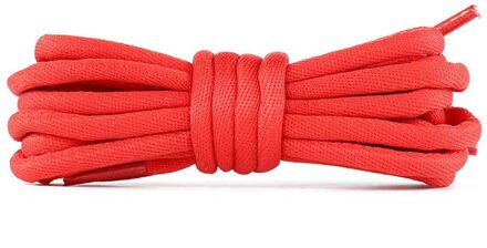1 paar/Klassieke Ronde Schoenveters Vrije Tijd Sport Schoen veters Outdoor Mannen En Vrouwen Schoenveter Mode Multi Kleur Rood