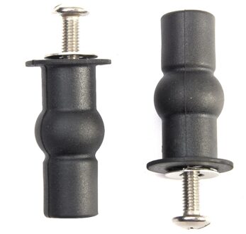 1 Paar Kleine Accessoires Noten Rubber Top Expansie Schroef Professionele Tool Toiletbril Installeren Thuis Universele Bevestiging Effen