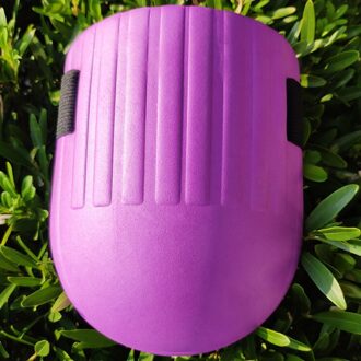 1 Paar Knee Pad Zachte Schuimvulling Werkplek Veiligheid Kussen Ondersteuning Sport Tuinieren Schoonmaken Builder Bescherming Flexibele Kneepad paars