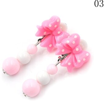 1 Paar Koreaanse Bloem Zachte Kussen Kid Kinderen Oor Clip Geen Piercing Oorbellen Voor Kinderen Verjaardagsfeestje A3