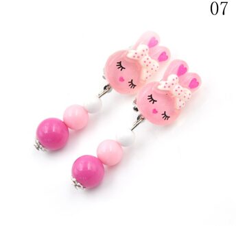 1 Paar Koreaanse Bloem Zachte Kussen Kid Kinderen Oor Clip Geen Piercing Oorbellen Voor Kinderen Verjaardagsfeestje A7