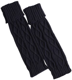 1 Paar Lange Beenwarmers Vrouwen Haak Gebreide Zachte Elastische Machine Wasbaar Boot Cover Losse Sokken ZQ