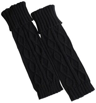 1 Paar Lange Beenwarmers Vrouwen Haak Gebreide Zachte Elastische Machine Wasbaar Boot Cover Losse Sokken
