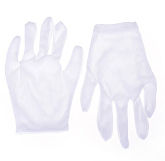 1 paar Lente Zomer Spandex Handschoenen vrouwen Zwart Wit Etiquette Dunne Stretch Handschoenen Dans Strakke Witte Sieraden Handschoenen