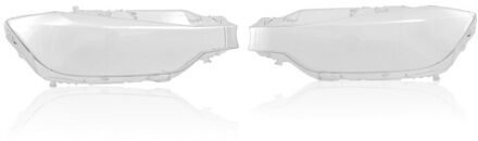 1 Paar Links & Rechts Auto Koplamp Head Light Lamp Lens Light Cover Voor Bmw F30 F31 3 Serie
