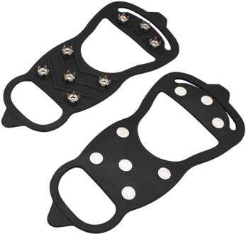 1 Paar M L 8 Studs Anti-Slip Sneeuw Ijs Klimmen Schoen Spikes Ice Grips Cleats Ijskrappen Winter Klimmen anti-Slip Schoenen Cover #30 A M