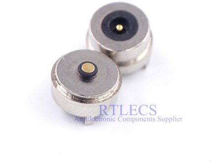1 paar Magneet attractie Verende Pogo pin connector 1 Pogo Pin 2 Pole mannelijke vrouwelijke Probe DC Power Charge