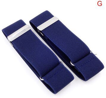 1 Paar Mannen Shirt Verstelbare Armband Mouwen Kousenband Barman Manchet Houder Arm Band Houden G