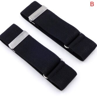 1 Paar Mannen Shirt Verstelbare Armband Mouwen Kousenband Barman Manchet Houder Arm Band Houden