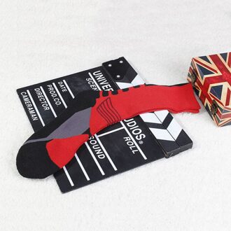 1 Paar Mannen Vrouwen Rijden Basketbal Sokken Unseix Ademend Fiets Schoeisel rood