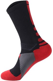 1 Paar Mannen Vrouwen Rijden Basketbal Sokken Unseix Ademend Fiets Schoeisel zwart