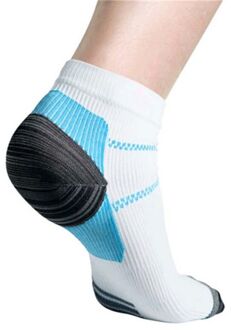 1 Paar Mannen Vrouwen Sport Compressie Ademende Sokken Voor Plantaire Zachte Fasciitis Hielspoor Pijn Workout Sokken For dames