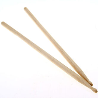 1 Paar Maple 5A Maple Wood Drumsticks Stick voor Drum Set Lichtgewicht hout kleur drumstokken musical aparts