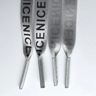 1 Paar Mooie Brief Gedrukt Veters 1 Cm Breedte 100 Cm Lengte Canvas Sneakers Schoenveters Flat Schoenveters Strings