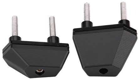 1 paar Motorcycle CNC aluminium Frame Sliders Vallen Crash Pad Protector Rvs Bout voor Kawasaki Z800 Z1000 Z750 zwart