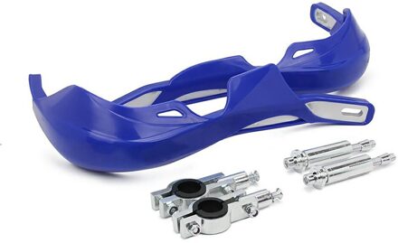 1 Paar Motorcycle Handguards Stuur Guards Motorcycle Bike Handguard Hand Guards Handvat Bar Protector Stuur Bescherming blauw