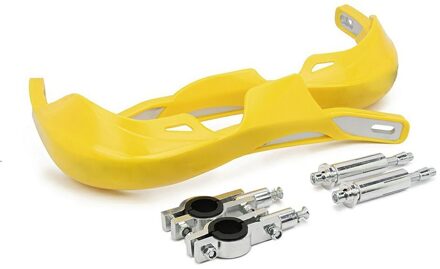 1 Paar Motorcycle Handguards Stuur Guards Motorcycle Bike Handguard Hand Guards Handvat Bar Protector Stuur Bescherming geel