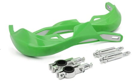 1 Paar Motorcycle Handguards Stuur Guards Motorcycle Bike Handguard Hand Guards Handvat Bar Protector Stuur Bescherming groen