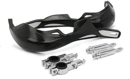 1 Paar Motorcycle Handguards Stuur Guards Motorcycle Bike Handguard Hand Guards Handvat Bar Protector Stuur Bescherming zwart