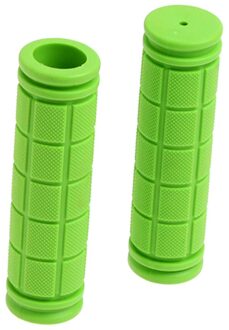 1 Paar Mountain Cycling Bike Fiets Mtb Stuur Grips Covers Rubber Fiets Handvat Bar Anti-Slip Mouw groen