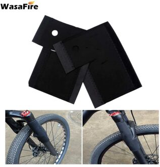 1 paar Nylon Weg Mountainbike Voorvork Protector Fiets Frame Wrap Cover Bescherming Pad Guard Fietsen Accessoires