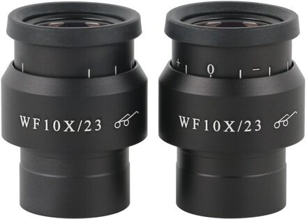 1 Paar Oculairs WF5X WF10X WF15X WF20X WF25X WF30X Breed Veld Montage Maat 30Mm Microscoop Accessorie Voor Stereo Microscoop WF10X-23