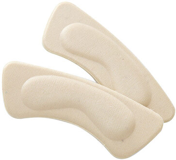 1 paar Onzichtbare 4D Spons Terug Insert Pads Vrouwen Dames Hoge Hak Schoenen Grip Lijm Liner Kussen Ademend binnenzool