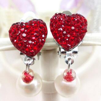 1 paar Oor clip stijl oorbel zachte kussen Onzichtbaar oor opknoping oor clip geen Piercing oorbel voor kinderen kids 9