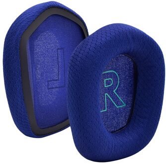 1 Paar Oortelefoon Oorkussens Oordopjes Spons Soft Foam Kussen Vervanging Voor-Logitech G733 G 733 Hoofdtelefoon Accessoires blauw