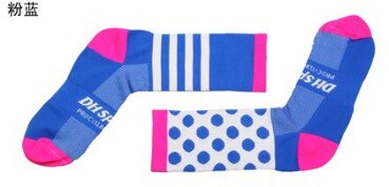 1 Paar Outdoor Sport Mannen Fietsen Sokken Comfortabele Basketbal Running Sport Sokken Mtb Racefiets Fiets Sokken