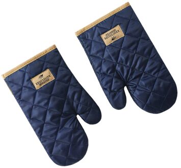 1 Paar Ovenwanten Koken Hittebestendige Pannenlap Polyester Oven