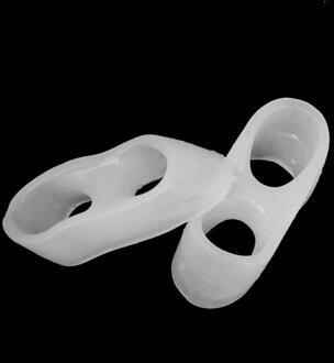 1 Paar Pad Op De Teen Little Duim Siliconen Dagelijks Gebruik Teen Bunion Corrector Guard Stijltang Vinger Teen Separator Voet care Tool