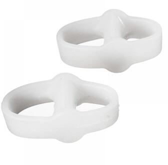 1 Paar Pad Op De Teen Little Duim Siliconen Dagelijks Gebruik Teen Bunion Corrector Guard Stijltang Vinger Teen Separator Voet care Tool