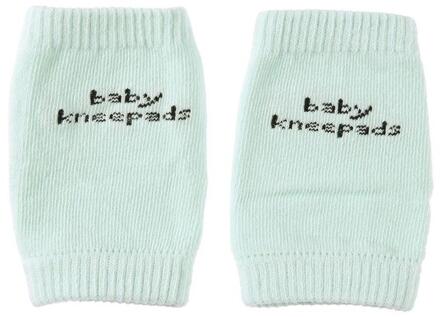 1 paar Peuter Baby Kneepad Protector Soft Thicken Terry Antislip Doseren Veilig Kruipen Baby Beenwarmers Goed Knie kind Pads licht groen