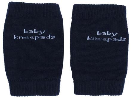 1 paar Peuter Baby Kneepad Protector Soft Thicken Terry Antislip Doseren Veilig Kruipen Baby Beenwarmers Goed Knie kind Pads marine blauw