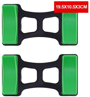 1 Paar Plastic Halter Rack Stands Gewichtheffen Houder Halter Floor Beugel Blauw