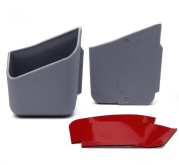 1 paar Plastic Universal Car Auto Accessoires Bril Organizer Storage Box Houder 3 Kleuren Grijs
