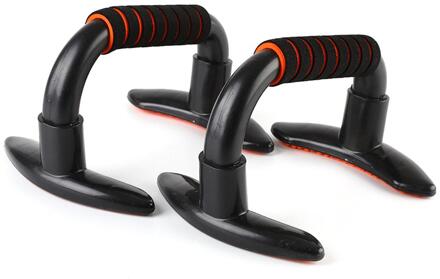 1 Paar Power Wielen Roller Machine Push-Up Bar Stand Oefening Rack Workout Home Gym Fitness Apparatuur Buik Spier trainer Oranje