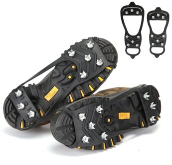 1 Paar Professionele Klimmen Stijgijzers 8 Studs Anti-Slip Ice Sneeuw Camping Wandelschoenen Spike Grip Winter Outdoor Ijs grijper