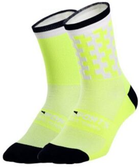 1 paar Professionele Sport Sokken Mannen Vrouwen Ademend Training Running Wandelen Klimmen Sport Sokken multi-color