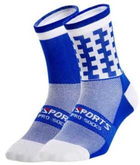 1 paar Professionele Sport Sokken Mannen Vrouwen Ademend Training Running Wandelen Klimmen Sport Sokken multi-color