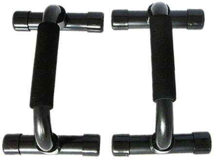 1 Paar Pushup Bars Stands Handgrepen Oefening En Fitness Antislip Apparatuur Voor Mannen En Workout (Zwart)