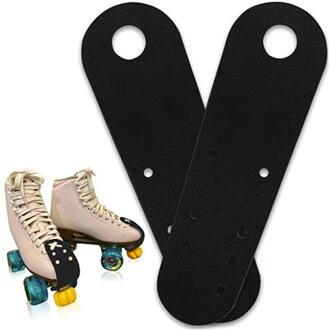 1 Paar Roller Skate Teen Guards Protectors Leer Platte Teen Guard Protectors Figuur Ice Rolschaatsen Boot Covers Protector Guard
